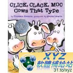 Click Clack Moo,Cows That Type 01-03集(完) 英語發音 英文語言字幕版(DVD版)(幼兒教學)(適用任何家用DVD播放機)